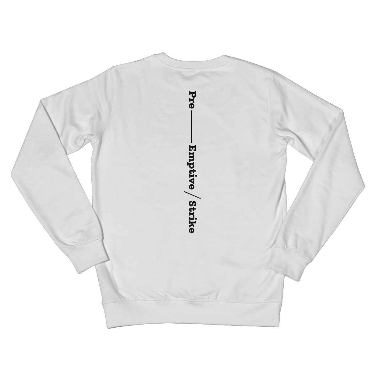 lines--124 Crew Neck Sweatshirt – Pre—Emptive Strike